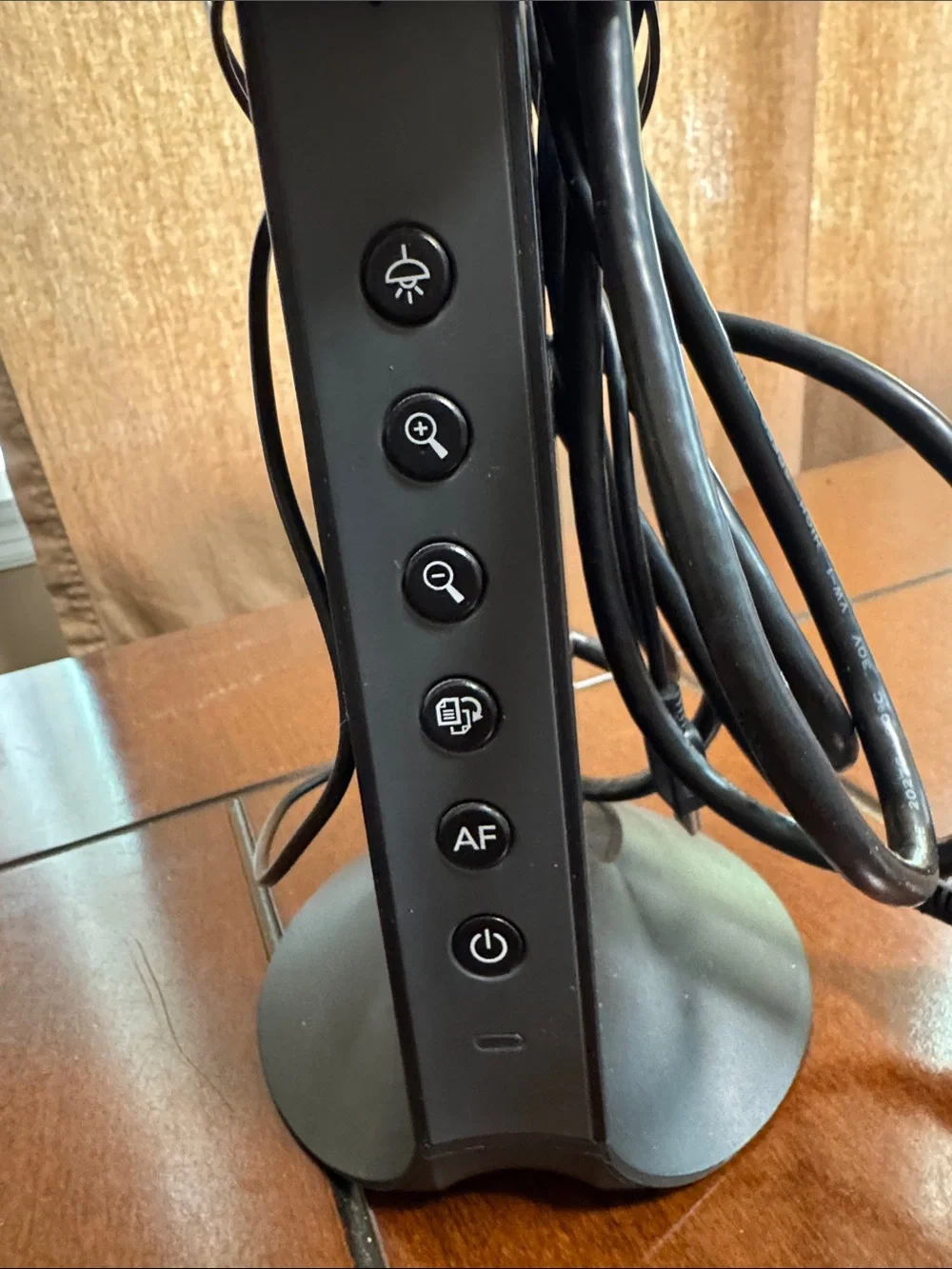 Black Document Camera with USB Connectivity
